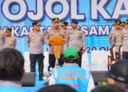 Hadiri Apel Ojol Kamtibmas, Kapolri Ajak Bersinergi Jaga Kamtibmas