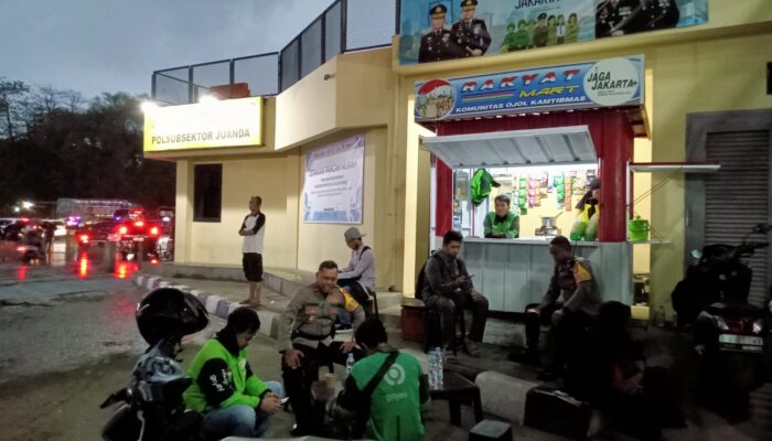 Ojol Mart Juanda Hadir, Polisi dan Komunitas Ojol Bangun Harmoni Lewat Ekonomi Kerakyatan