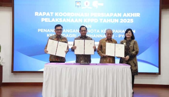 Tingkatkan Kompetensi Kepala Daerah, Mendagri Jalin Kesepakatan dengan Lemhannas dan PYC