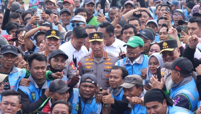 Dukung Program Pemerintah, Komunitas Ojol Deklarasi Siap Wujudkan Kamtibmas Kondusif