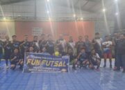 Jalin Silahturahmi dan Sinergitas, PT. Multi Tambangjaya Utama (MUTU) dan Insan Pers Barsel Gelar Fun Match Futsal