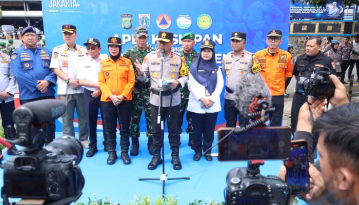 Pimpin Apel Kesiapsiagaan Bencana, Kapolda Metro Jaya: Personel Harus Tanggap, Cepat, Responsif, Dan Humanis