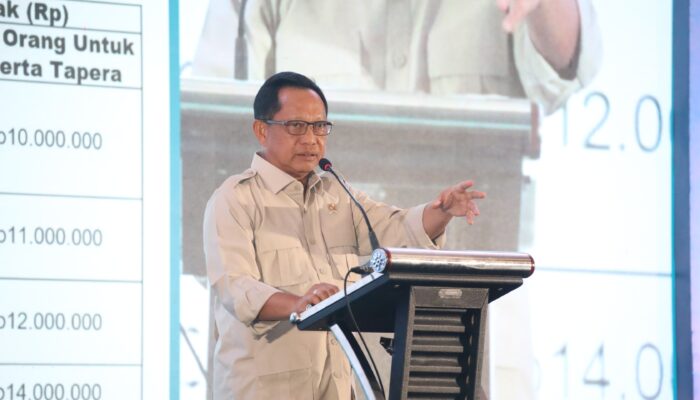 Dukung Program Tiga Juta Rumah, Mendagri Minta Daerah Sosialisasikan Kebijakan PBG bagi MBR