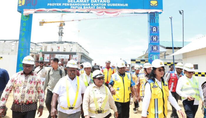 Tinjau Pembangunan KPP Provinsi Papua Barat Daya, Wamendagri Ribka Minta OAP Dilibatkan