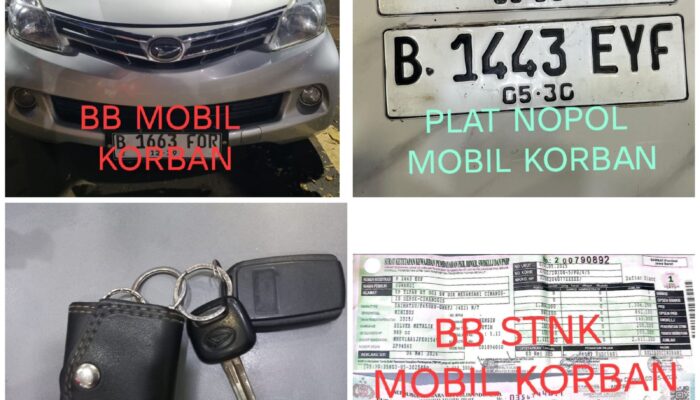 Polda Metro Jaya Berhasil Membekuk Polisi Gadungan, Sang Pencurian Mobil