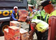 Polri Laksanakan Baksos, Layanan Kesehatan, dan Trauma Healing di Lokasi Bencana Tanah Bergerak Desa Maribaya