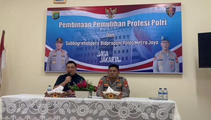 Bidpropam Polda Metro Jaya Laksanakan Pembinaan Pemulihan Profesi Polri, Tekankan Disiplin dan Integritas Personel
