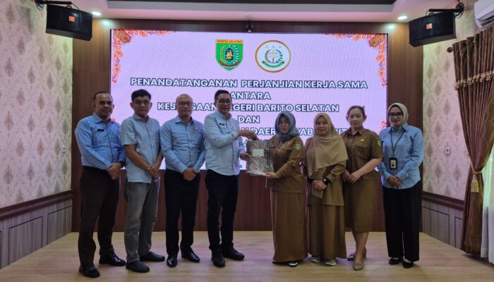 MoU Dengan Kejaksaan, BAPENDA Barsel Berhasil Tingkatkan PAD Sebesar Rp. 4 Milyar Lebih
