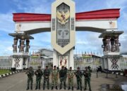 Tinjau Langsung di Lapangan, Ditjen Strahan Kemhan RI Lakukan Kunjungan Kerja Dalam Rangka Monitoring dan Evaluasi Satgas di Perbatasan