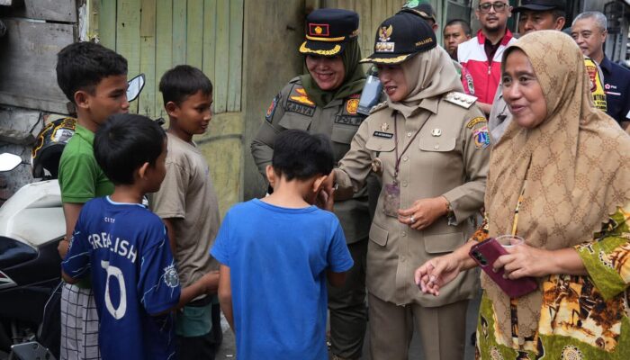 Walikota Jakbar Tinjau Lokasi Kebakaran Wijaya Kusuma