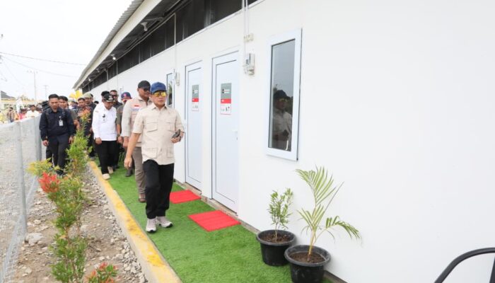 Ketua Satgas Tito Karnavian Pastikan Huntara Pengungsi di Pidie Jaya Layak Huni