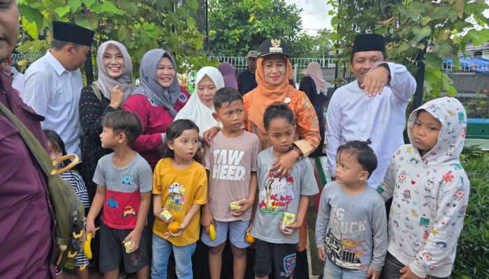 Hari Gizi Nasional, Anak-Anak Palmerah Dapat Perhatian Khusus dari Wali Kota Jakarta Barat
