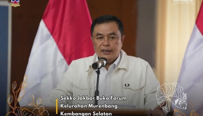 Firmanuddin Ibrahim Sekko Jakbar Buka Musrenbang di Kelurahan Kembangan Selatan Tahun 2026