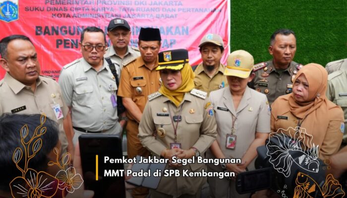 Pemkot Jakarta Barat Segel MMT Padel di Kembangan, Operasional Dihentikan Sementara