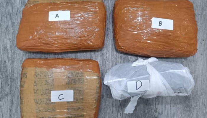 Polda Metro Jaya Menggagalkan Peredaran 3 kg Ganja di Tanah Abang