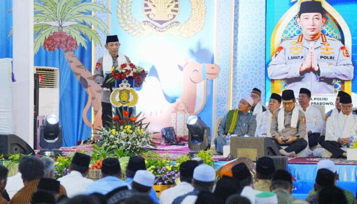Safari Ramadhan di Sumsel, Kapolri: Jangan Terpancing Isu yang Memecah Persatuan!