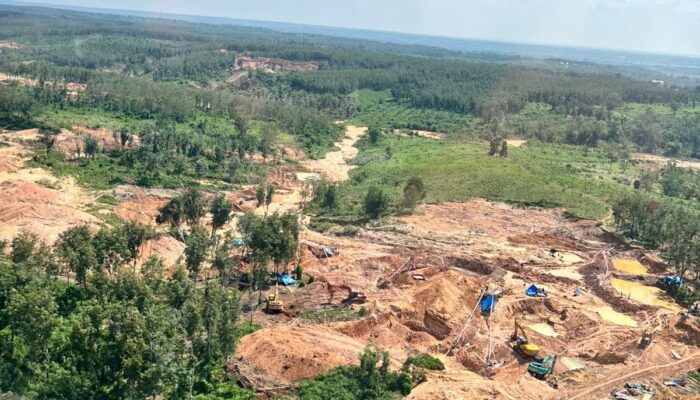 Polda Lampung Tetapkan 14 Orang Tersangka Terkait Tambang Emas Ilegal