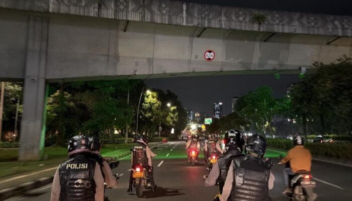 Patroli Perintis Presisi Gagalkan Tawuran di Jakarta Utara, 3 Sajam Diamankan Petugas