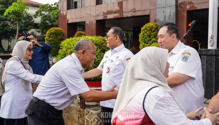 Halalbihalal Pemkot Jakpus, Wali Kota Tegaskan Disiplin dan Kinerja Nyata