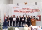 Hartono Suwongso Nahkodai Peradin Jakarta Barat, Didorong Jadi Garda Bantuan Hukum Masyarakat