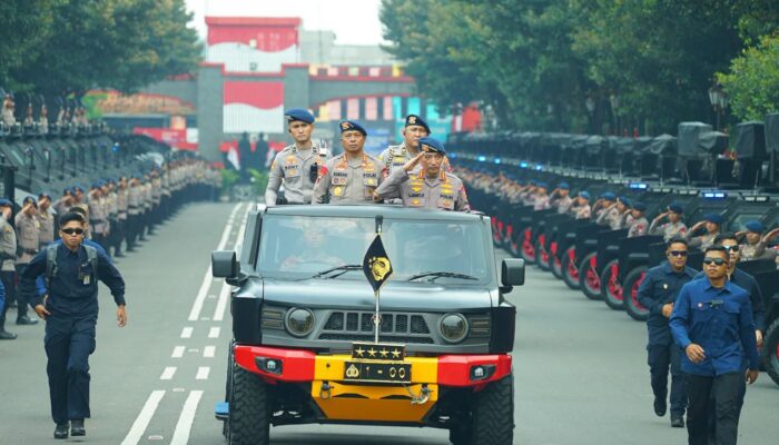 Apel Dipimpin Kapolri, Rakernis Korps Brimob Polri 2026 Resmi Digelar