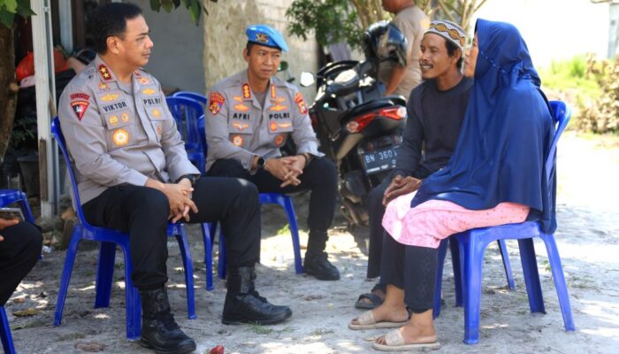 Polda Babel Bedah Rumah Warga Temberan, Darmawan: “Alhamdulillah, Seperti Mimpi”