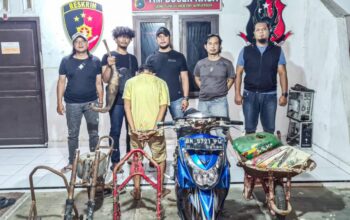 Tim Buser Naga Polresta Pangkalpinang Ringkus Residivis Pencurian di Air Salemba