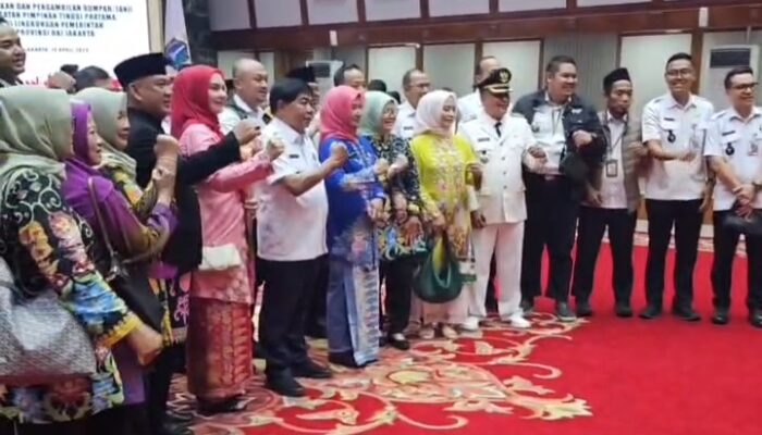 Pemprov DKI Jakarta Lantik Sejumlah Pejabat Tinggi Pratama, Ini Daftar Lengkapnya