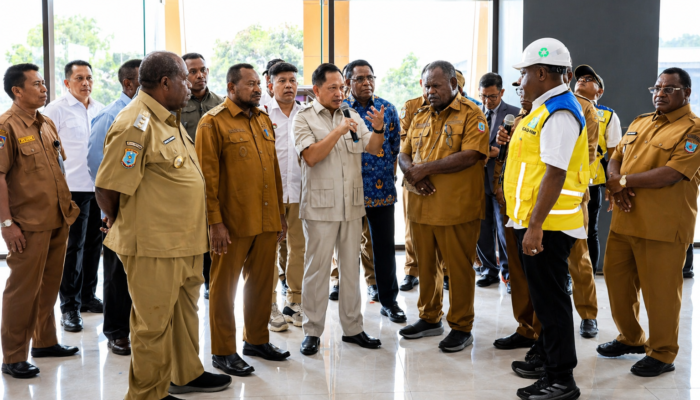 Mendagri Tinjau Kawasan Pemerintahan Baru di Sorong, Pembangunan Digenjot