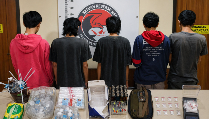 Heboh! Sarang Narkoba di Tanah Abang Digerebek, Ini Barang Bukti yang Disita