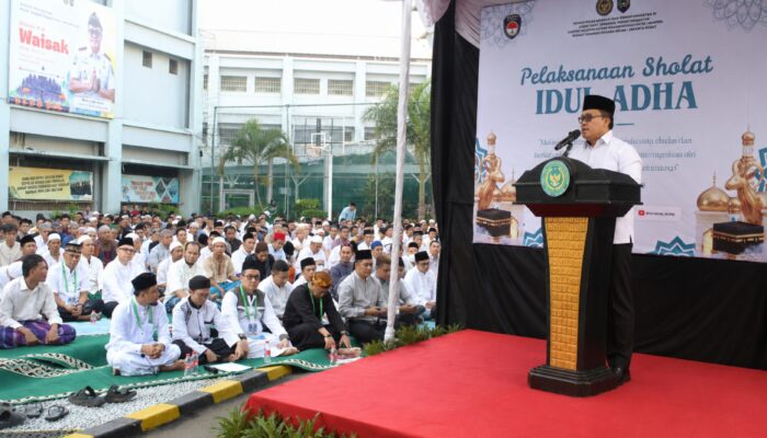 Perayaan Idul Adha di Rutan Kelas I Jakarta Pusat Berlangsung Khidmat, 15 Sapi dan 18 Kambing Disembelih