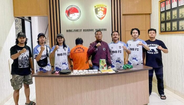 Polda Bangka Belitung Tangkap Honorer Bandar Sabu di Pangkalpinang