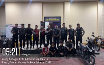 11 Orang Diamankan dalam Operasi Cipta Kondisi di Jakpus, Polisi Sita Celurit dan Obat Terlarang