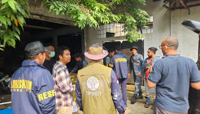 Bareskrim dan PPNS Kemenhut Geledah Gudang Satwa Dilindungi di Bekasi, 11 Sanca Hijau Papua Disita