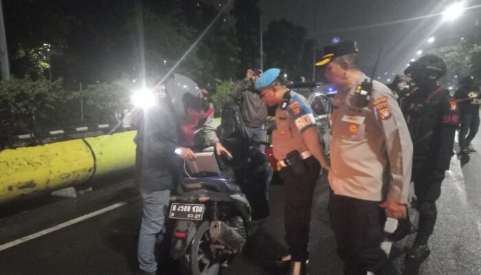 Polres Jakpus Amankan 7 Orang dalam Operasi Cipta Kondisi Dini Hari