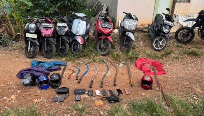 Antisipasi Gangguan Kamtibmas, Tim Patra Satbrimob Polda Metro Jaya Gagalkan Rencana Tawuran di Bekasi Barat
