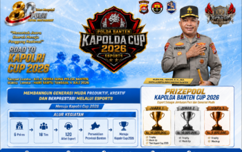 Esports Makin Berkembang, Polda Banten Gelar Kapolda Cup 2026 untuk Lahirkan Atlet Profesional
