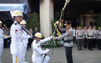 Presiden RI Berikan Nugraha Sakanti kepada Polda Banten, Apresiasi Kinerja dan Pengabdian Personel