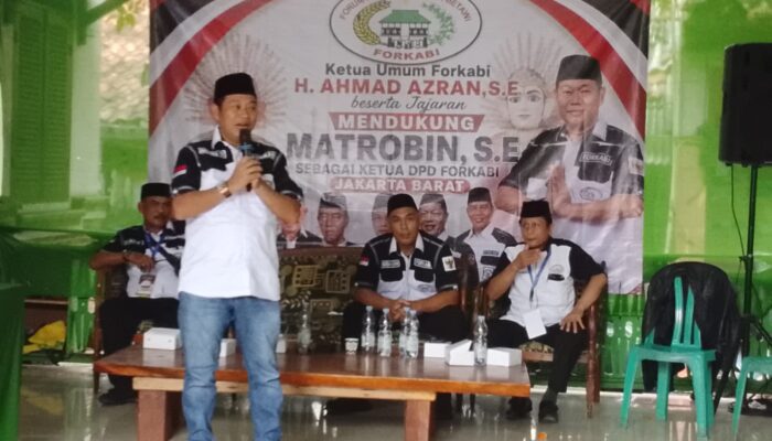 FORKABI Jakarta Barat Gelar Musda VI, Matrobi, SE Terpilih Nahkodai Organisasi