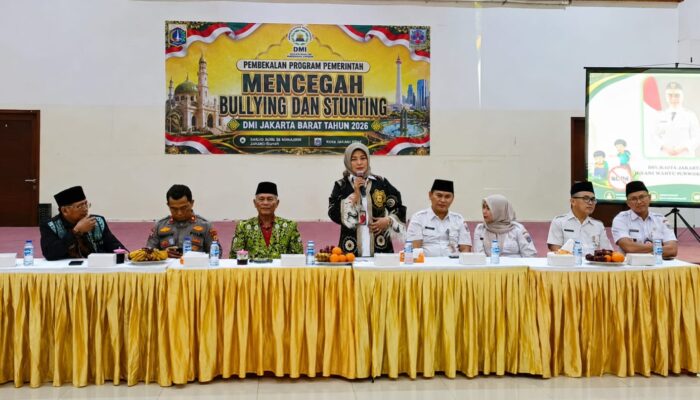 DMI Jakbar Gelar Pembekalan Pencegahan Bullying dan Stunting, Wali Kota Tekankan Peran Keluarga