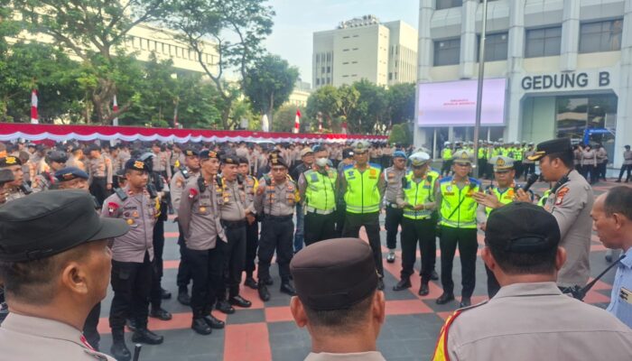 1.030 Personel Amankan Aksi Unjuk Rasa di Kemendagri, Kapolres Jakpus: Utamakan Humanis dan Persuasif