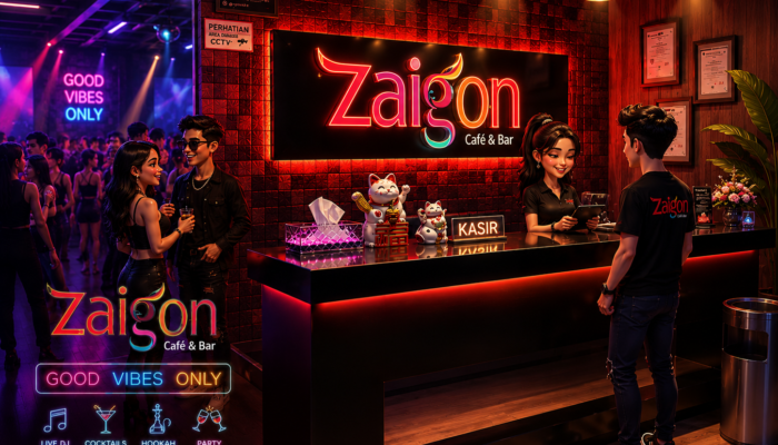 Zaigon Cafe & Bar Hadirkan Pengalaman Hiburan Malam Berkelas, Jadi Pilihan Kaula Muda di Jakarta Barat