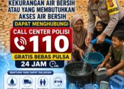 Hadapi Musim Kemarau, Polda Banten Siapkan Layanan Bantuan Air Bersih Melalui 110