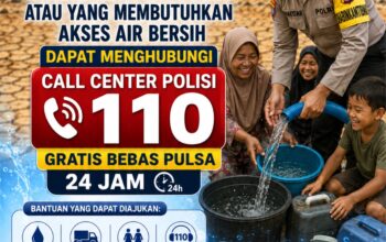 Hadapi Musim Kemarau, Polda Banten Siapkan Layanan Bantuan Air Bersih Melalui 110