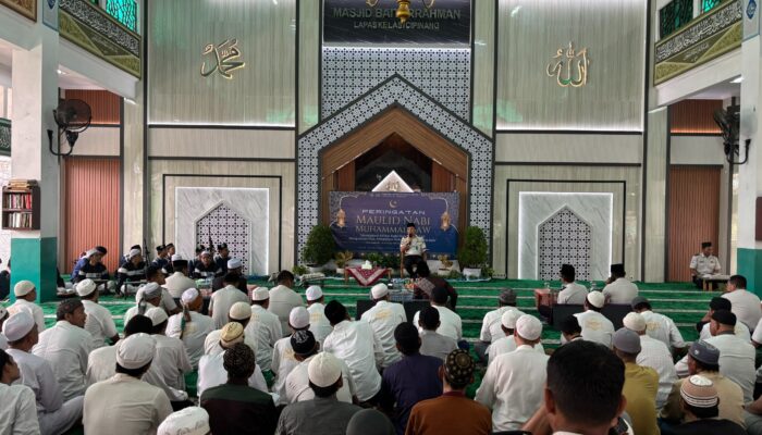 Dari Balik Jeruji Menuju Kehidupan Baru, Maulid Nabi Kobarkan Semangat Perubahan Warga Binaan Cipinang