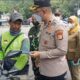 Abu Vulkanik Mengintai, Polsek Grogol Bagikan 400 Masker Gratis