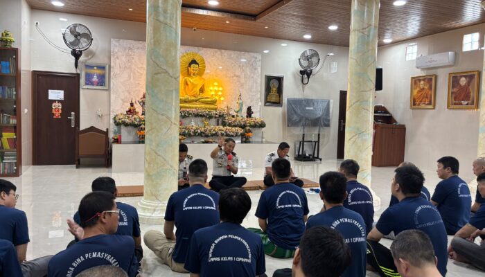 Kalapas Cipinang Ajak Umat Buddha Jaga Kesucian Vihara dan Jauhi Pelanggaran
