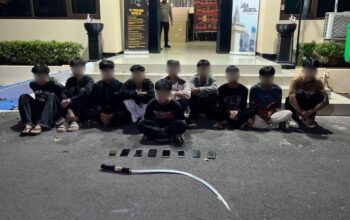 Patroli Gabungan Brimob Amankan 18 Pemuda Diduga Hendak Tawuran di Jakarta Timur