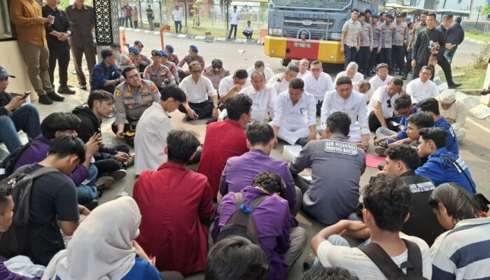Aspirasi Disampaikan Damai, Polda Banten Beri Apresiasi: “Mari Jaga Ketertiban Bersama”